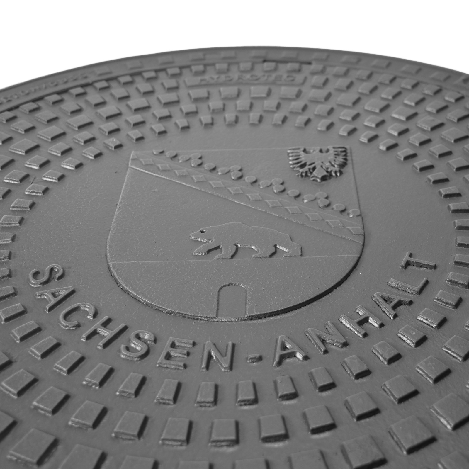 HYDROTEC Schachtabdeckung Länderwappen Sachsen-Anhalt B125