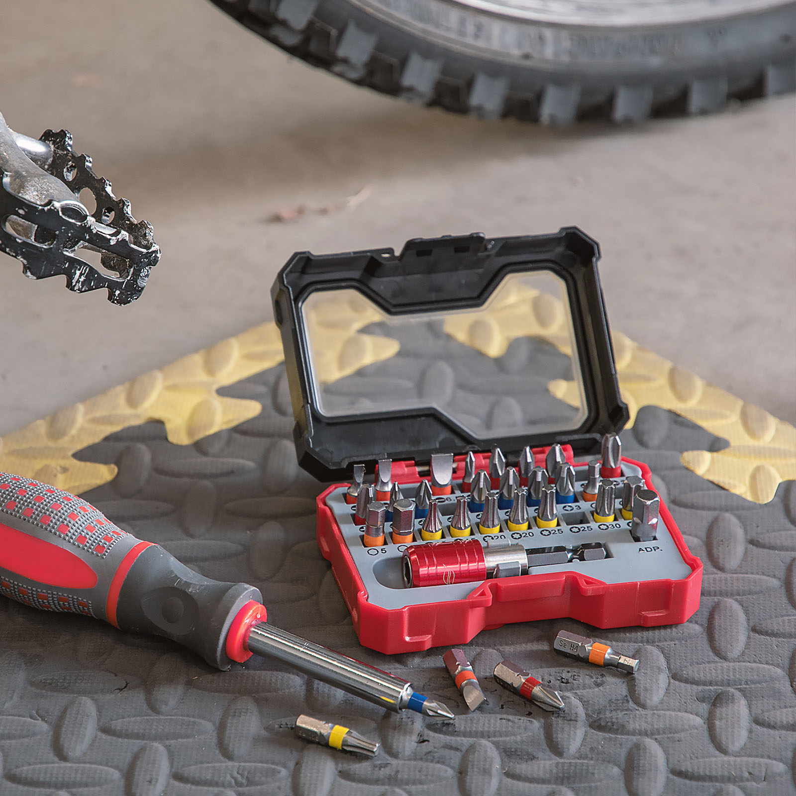 Bit Set 32 tlg. für Schlagschrauber Torx Kreuz Schlitz