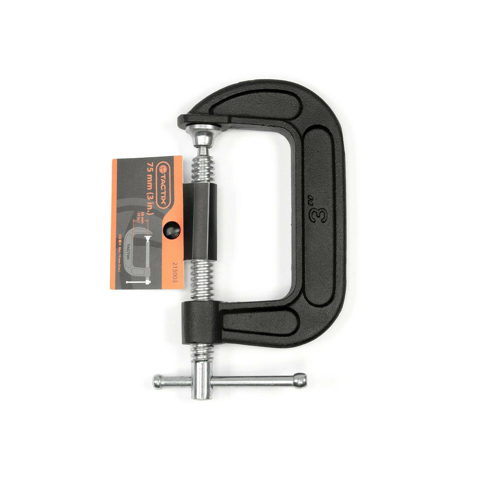 TACTIX C-Klemme Schraubzwinge 75 mm