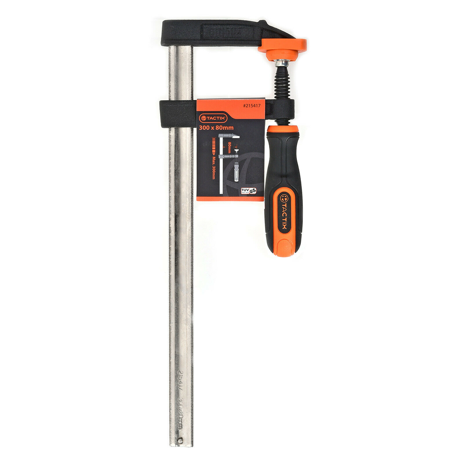 TACTIX Schraubzwinge F - 300 x 80 mm