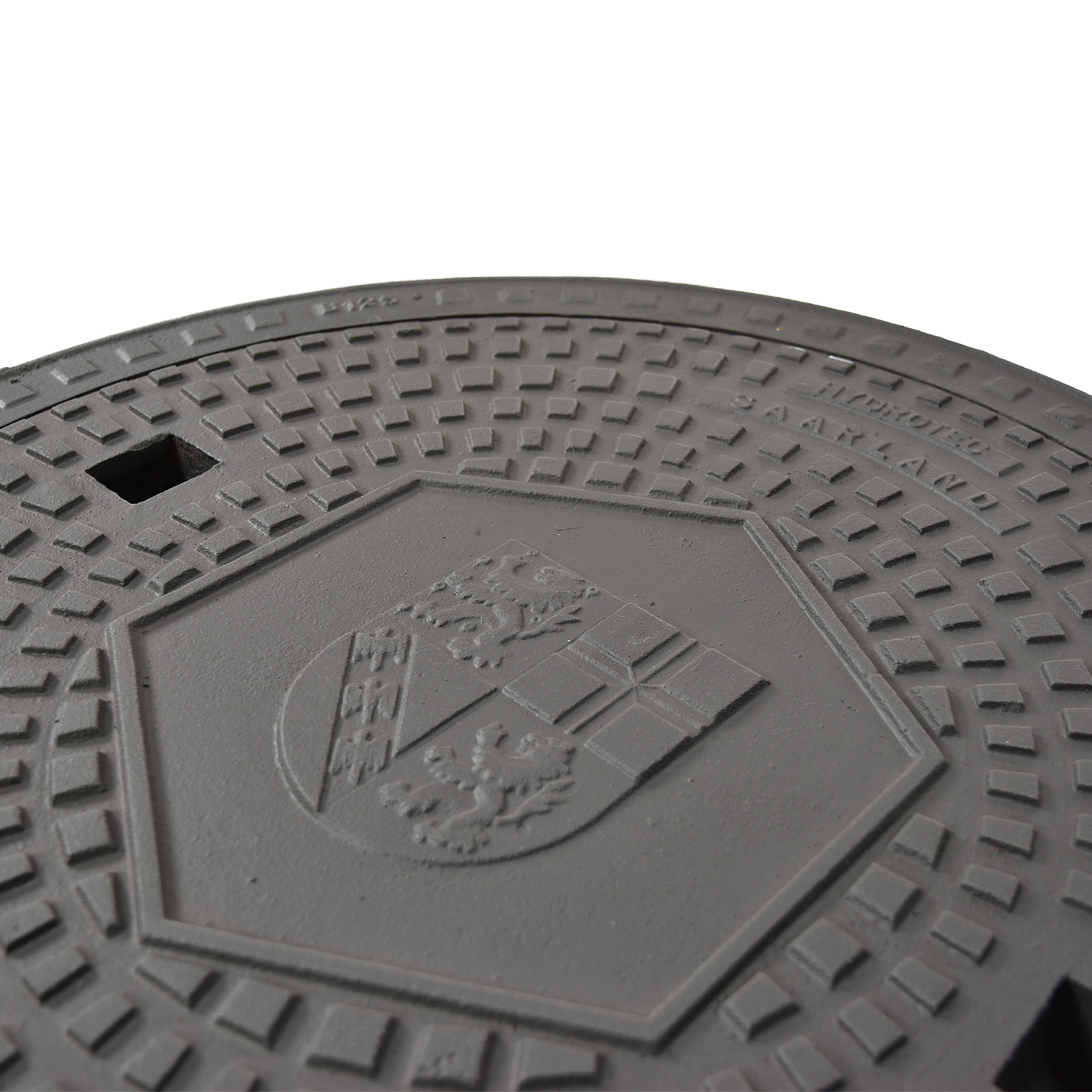 HYDROTEC Schachtabdeckung Länderwappen Saarland 50kN