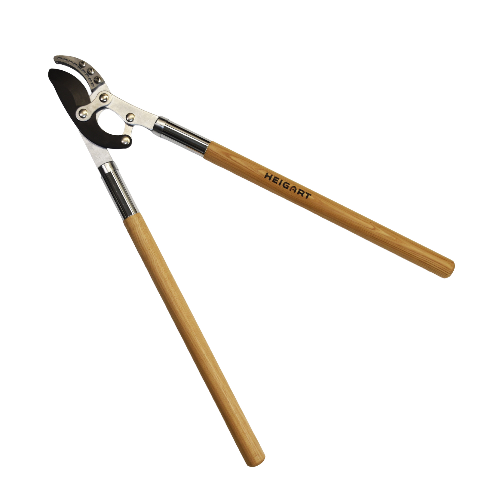 HEIGART Amboss-Astschere mit Holzgriffen