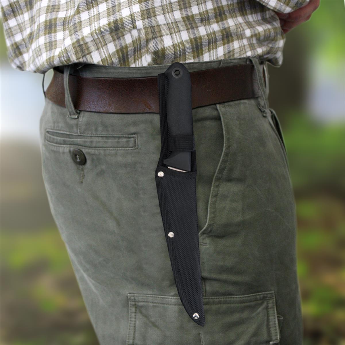 Edelstahl-Filetiermesser 32 cm