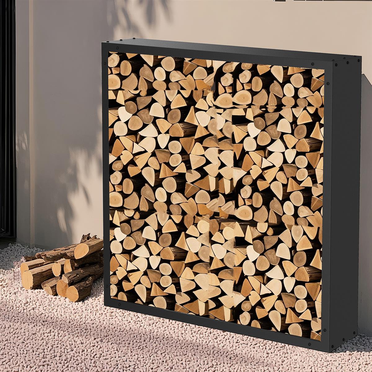 Feuerholzregal 155 x 35 x155 cm