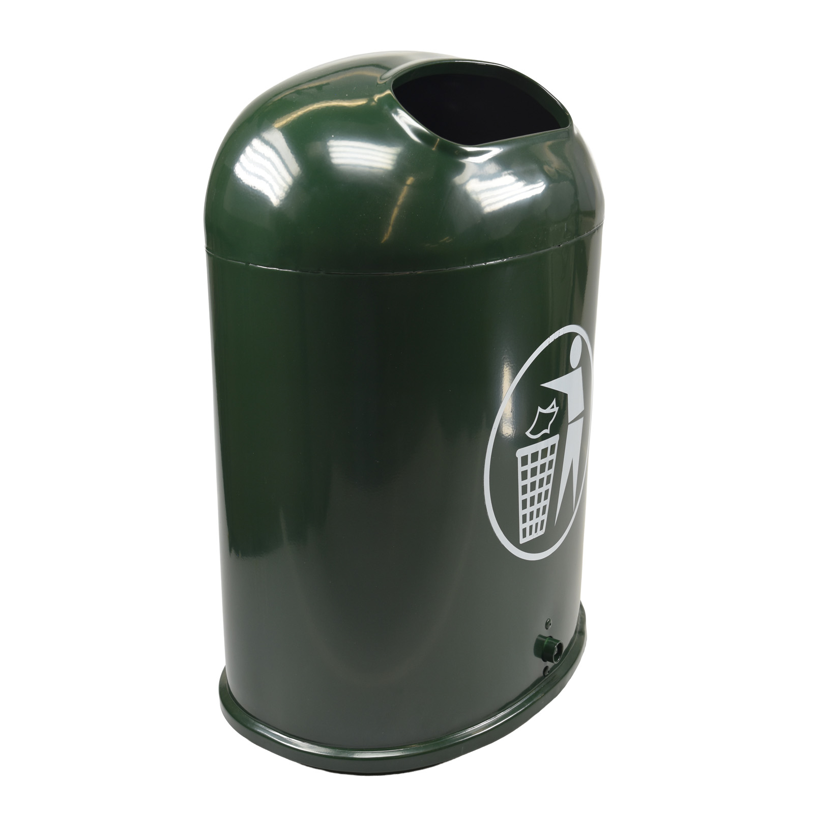 HYDROTEC Abfallbehälter 45L dunkelgrün mit Symbol HYDROTEC Abfallbehälter 45L dunkelgrün mit Symbol