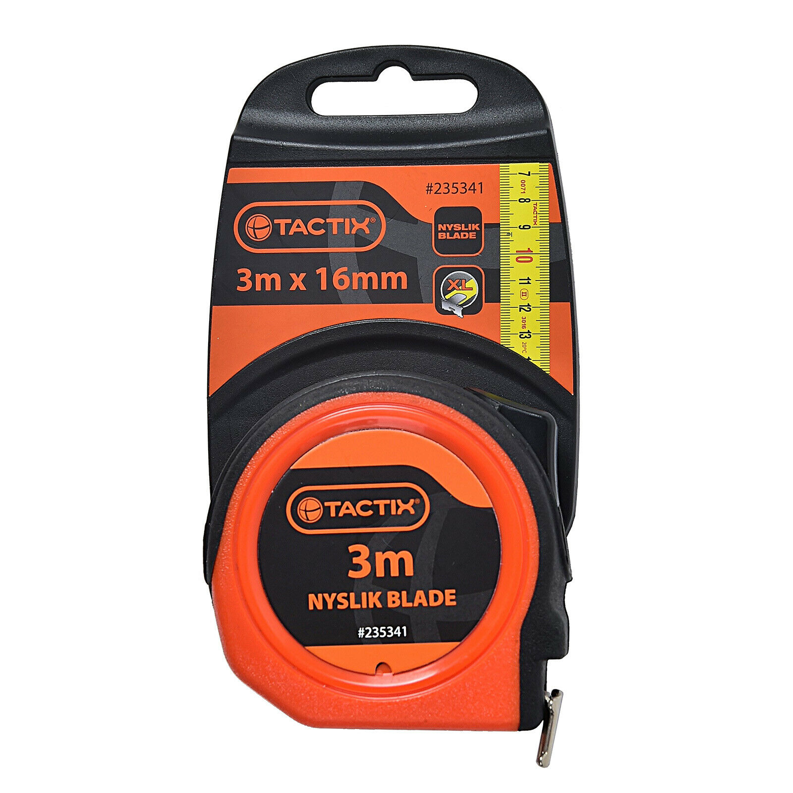 TACTIX Bandmaß 16mm - 3 m