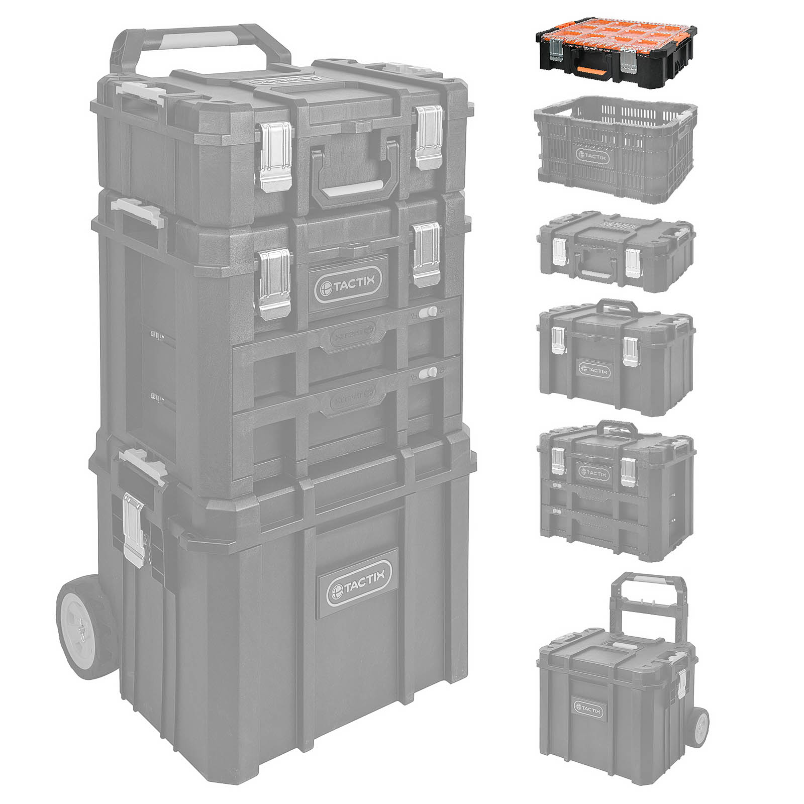TACTIX HD Storage System - Organizer Box