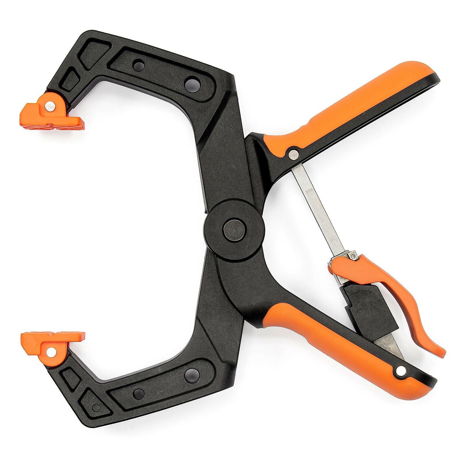 TACTIX Ratschenzwinge 100 mm Schnellspannzwinge Klemmzwinge