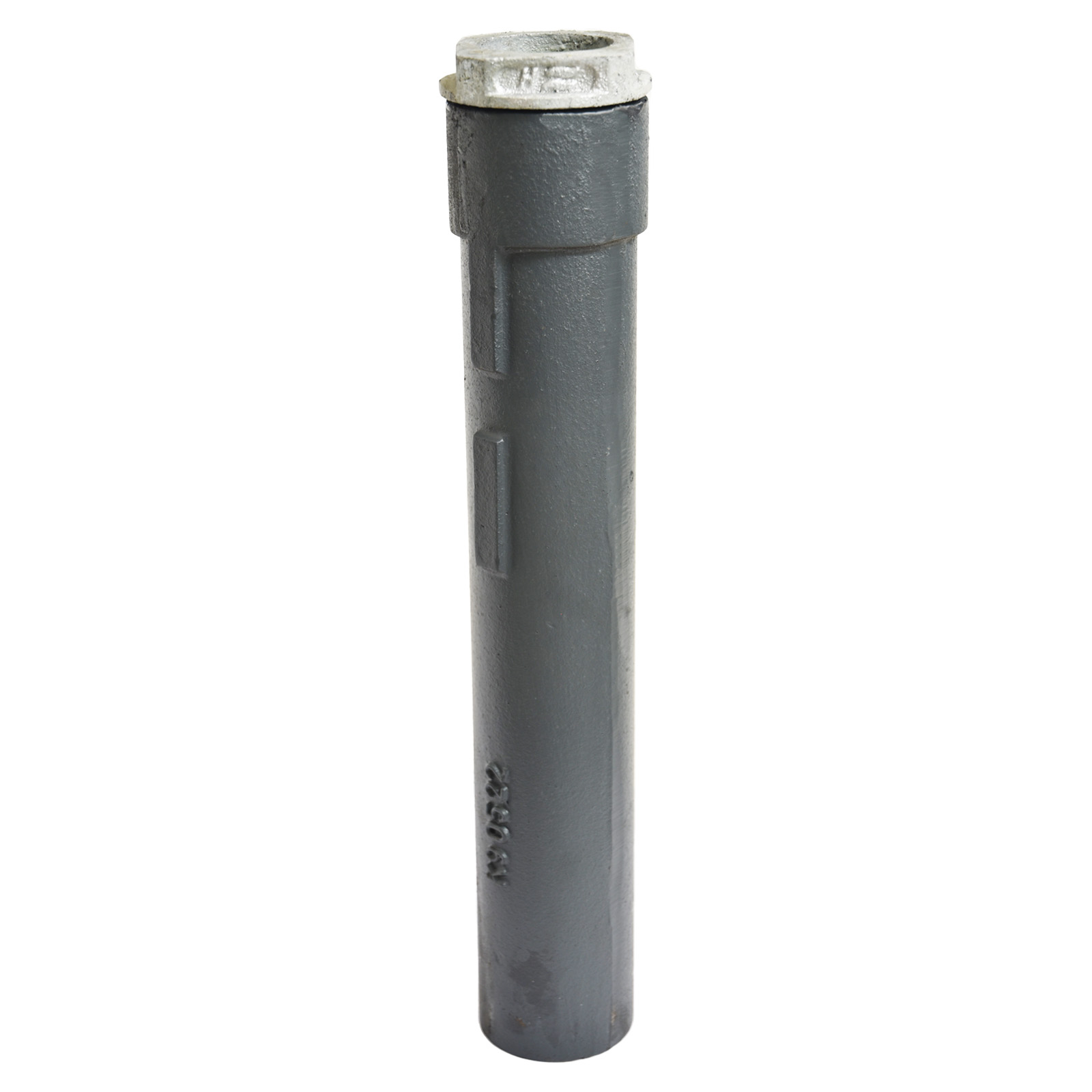 Bodenhülse Gusseisen mit Spannmutter und PE-Klemmring Ø 60 mm, Länge 500 mm Bodenhülse Gusseisen mit Spannmutter und PE-Klemmring Ø 60 mm, Länge 500 mm