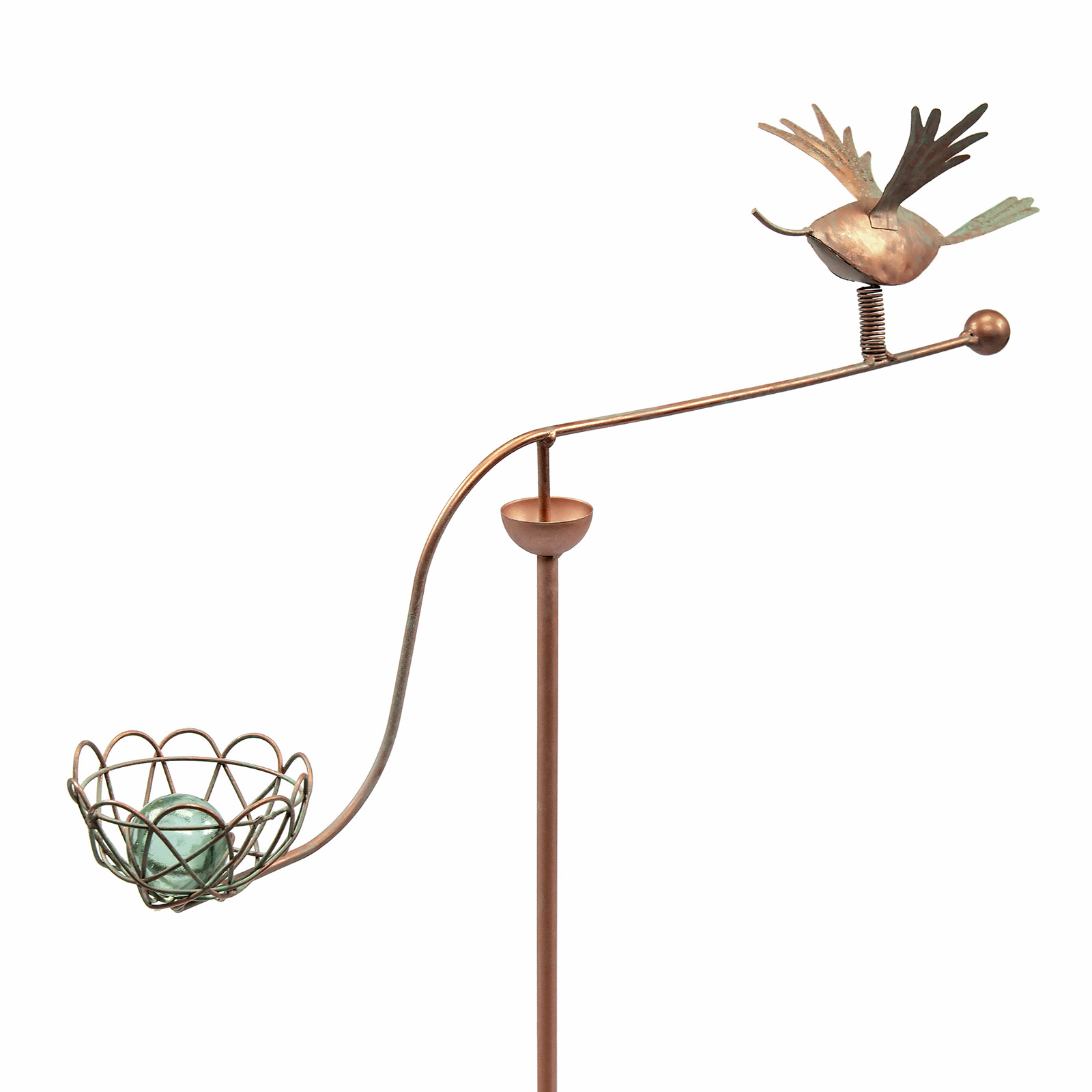 Kupfer-Windschaukel-Vogel