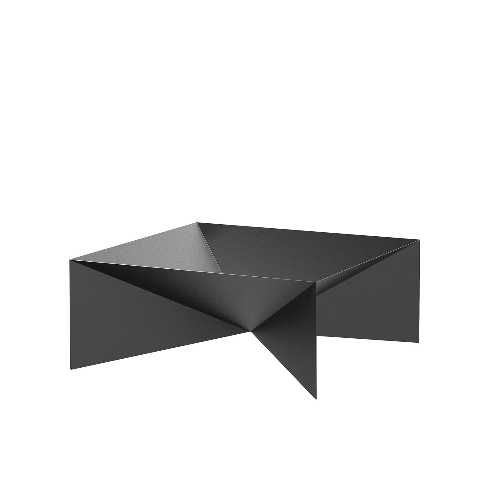 Design Feurschale - eckig aus Metall