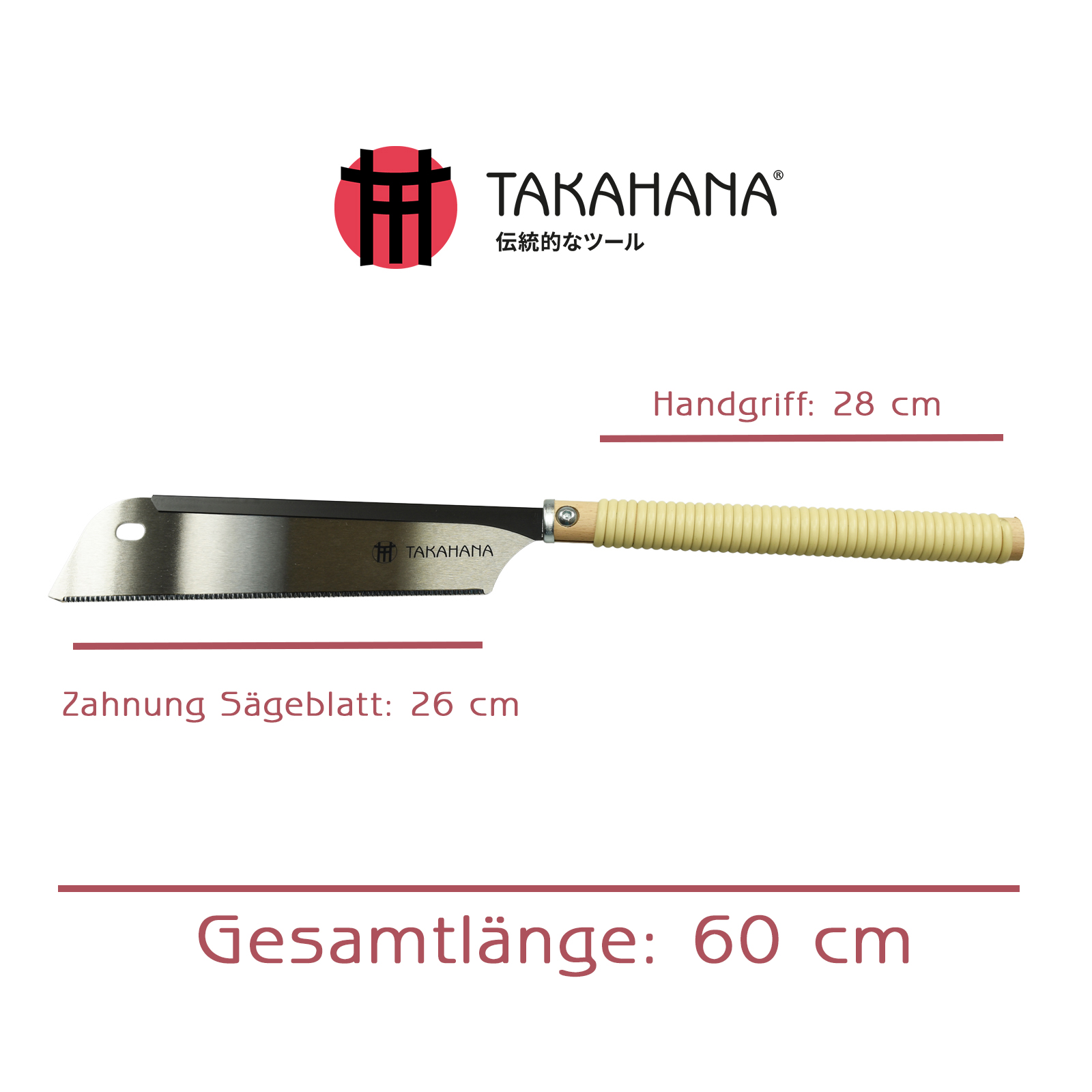 TAKAHANA Japansäge "Dozuki"