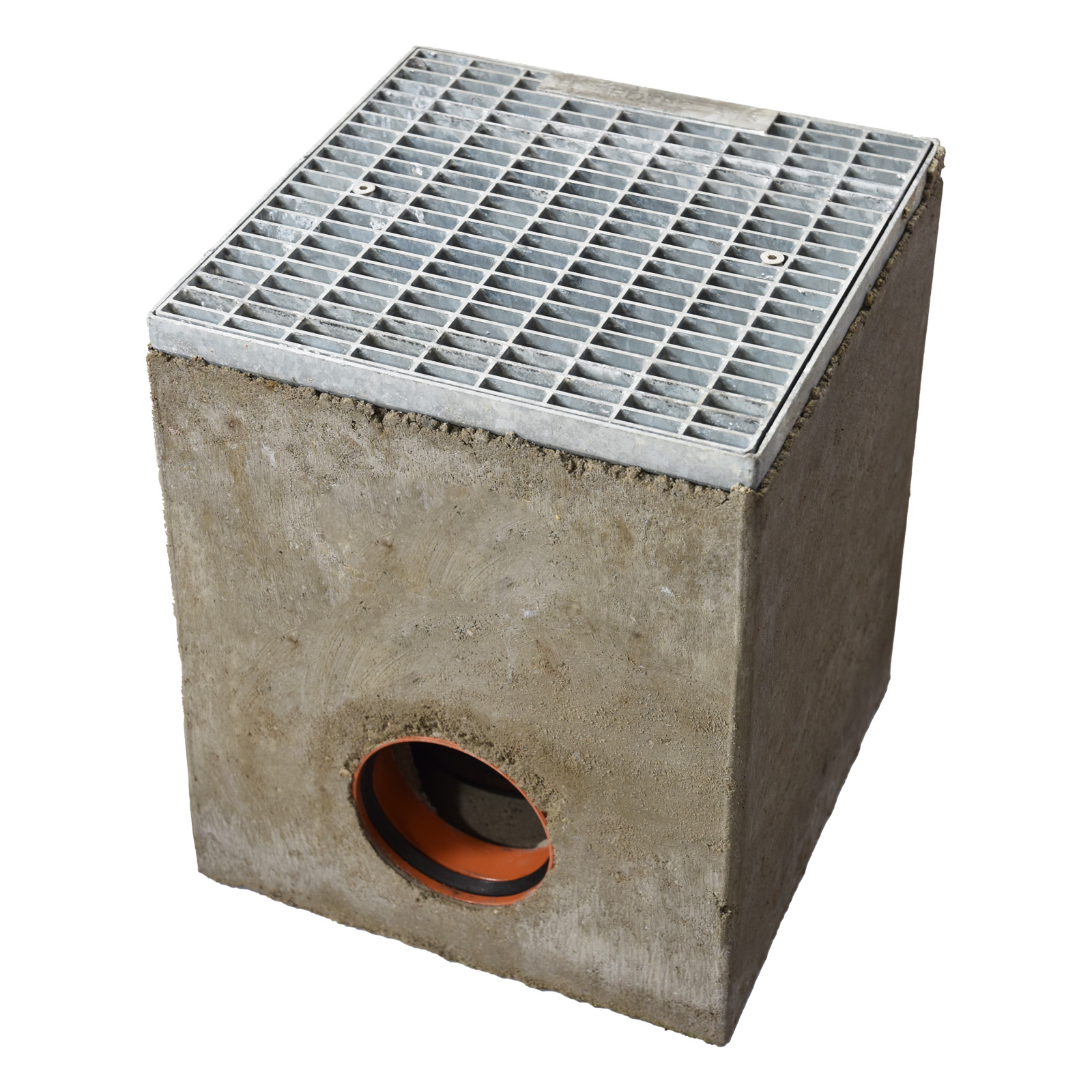 Hofsinkkasten A15 300x300 Pult mit verzinktem Gitter Hofsinkkasten A15 300x300 Pult mit verzinktem Gitter