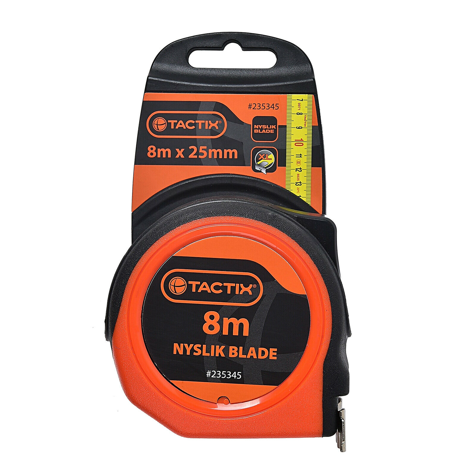TACTIX Bandmaß 25mm - 8 m