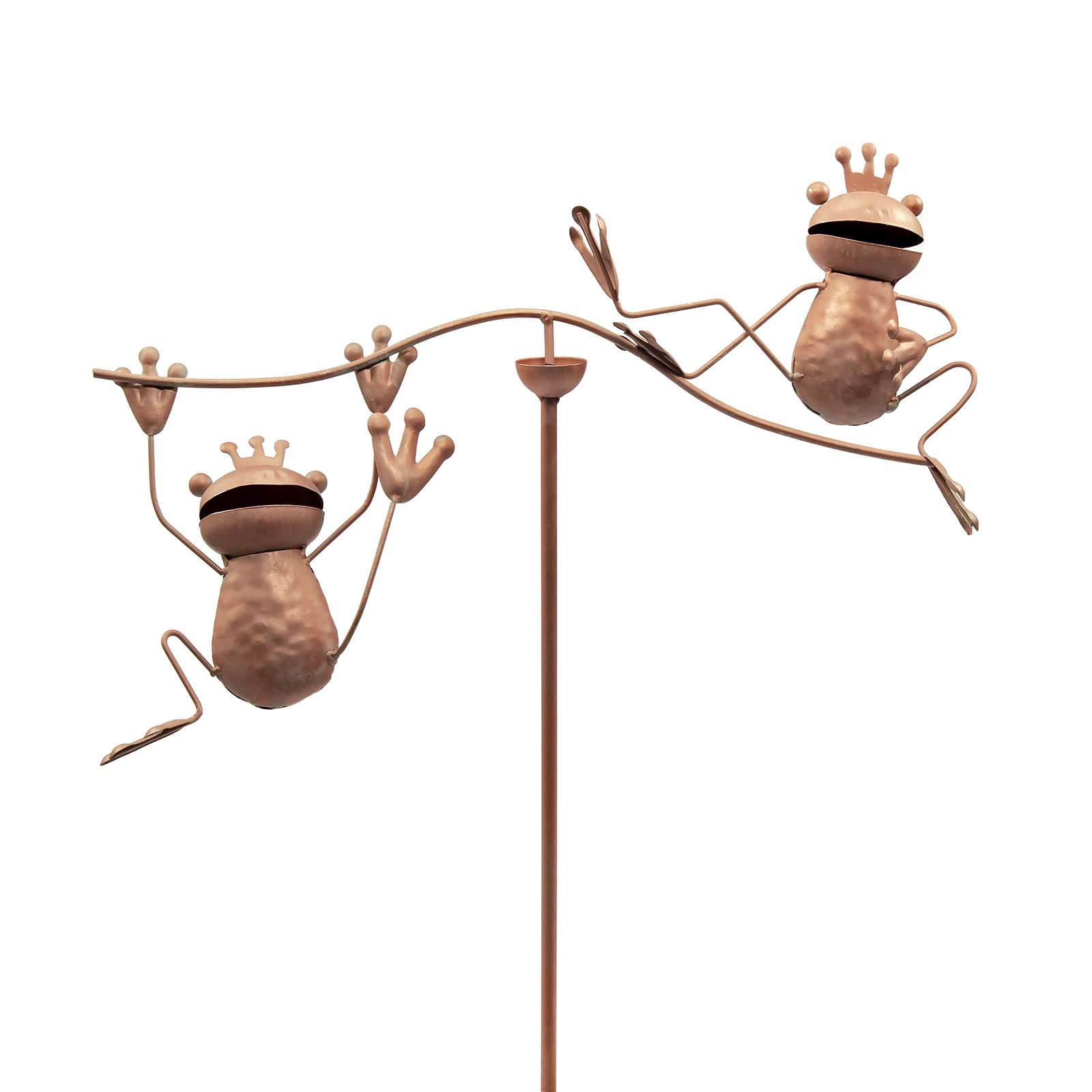 Kupfer-Windschaukel-Frosch