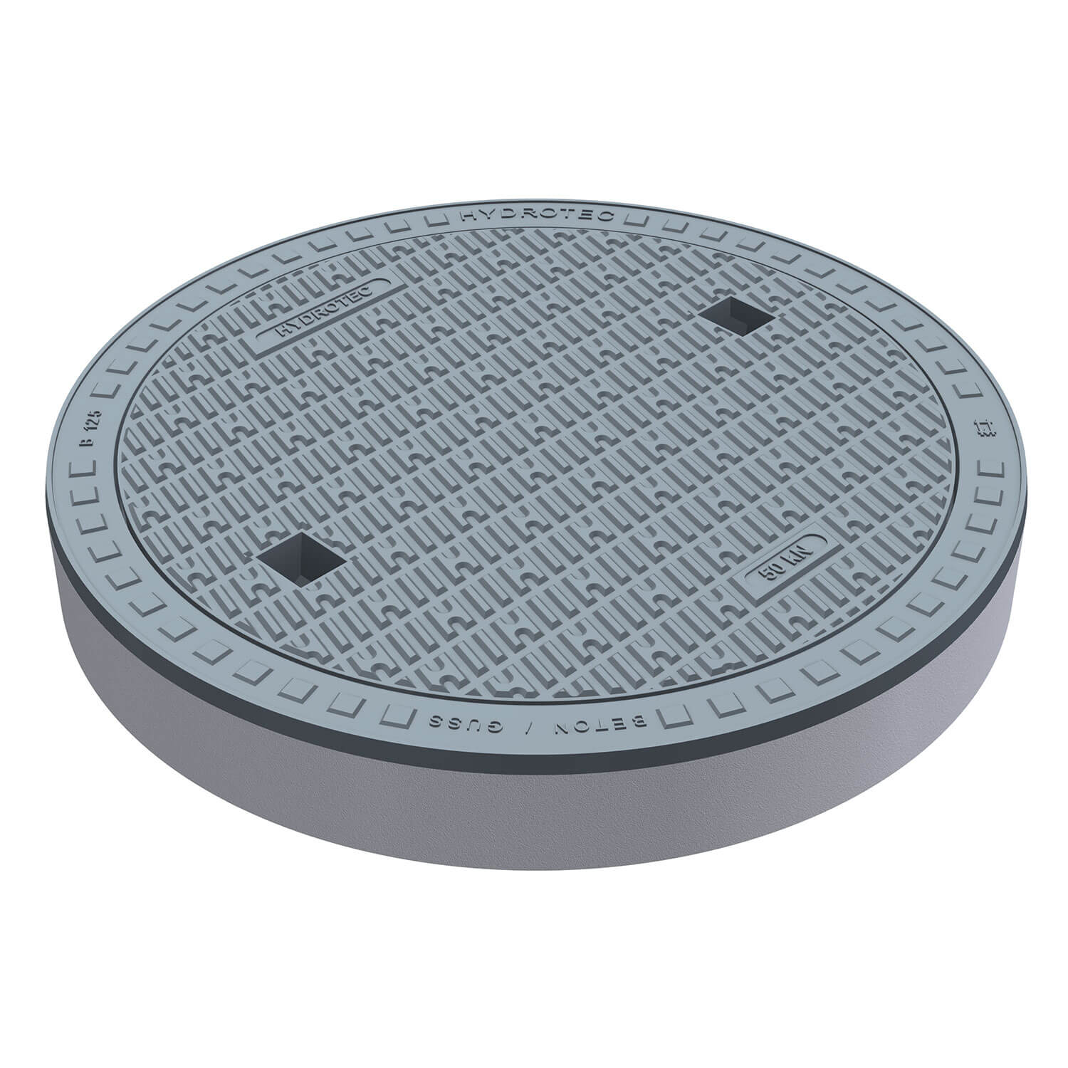 HYDROTEC Schachtabdeckung Guss 50kN