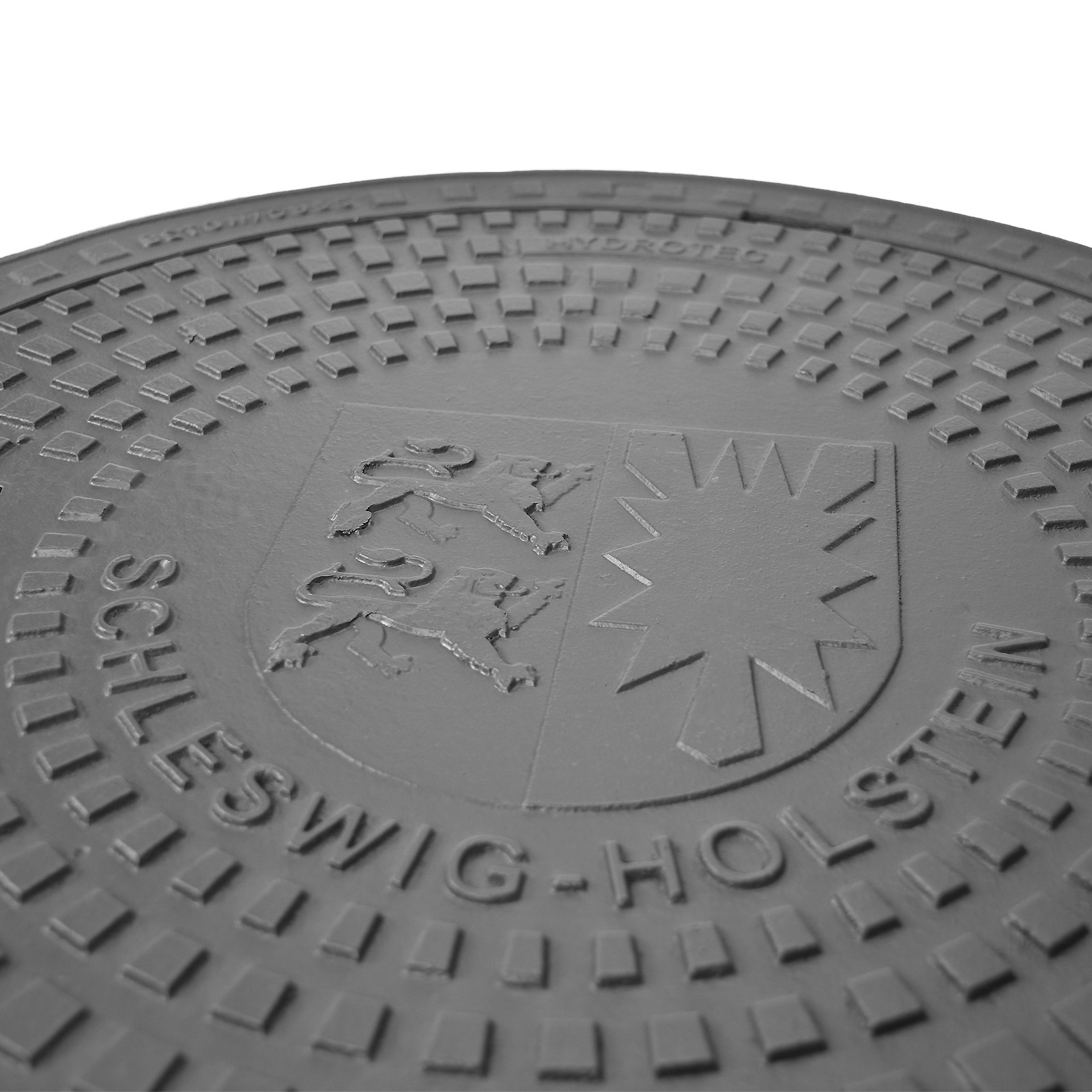 HYDROTEC Schachtabdeckung Länderwappen Schleswig-Holstein B125