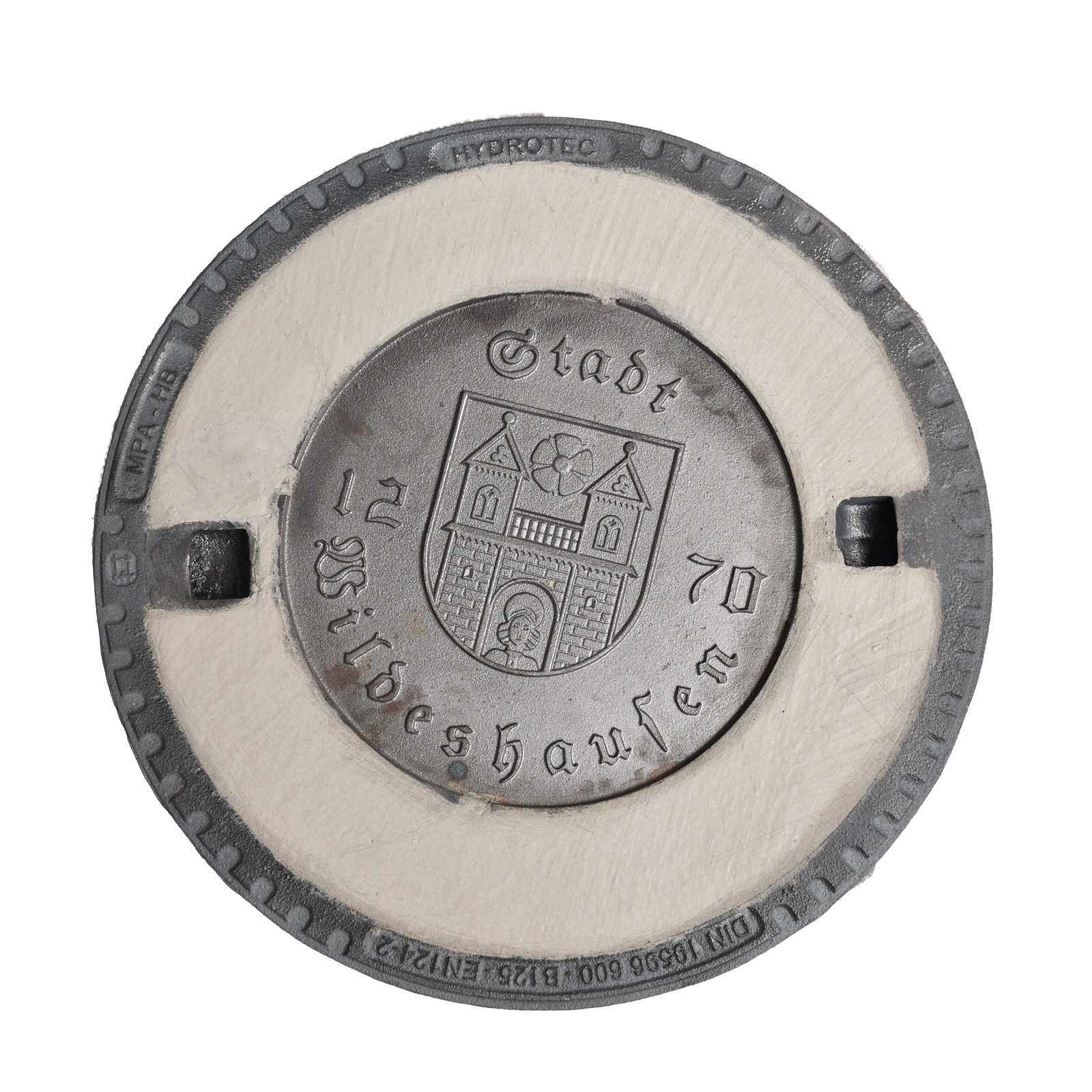 HYDROTEC Beton-/Gussdeckel Motiv Stadt Wildeshausen B125 
