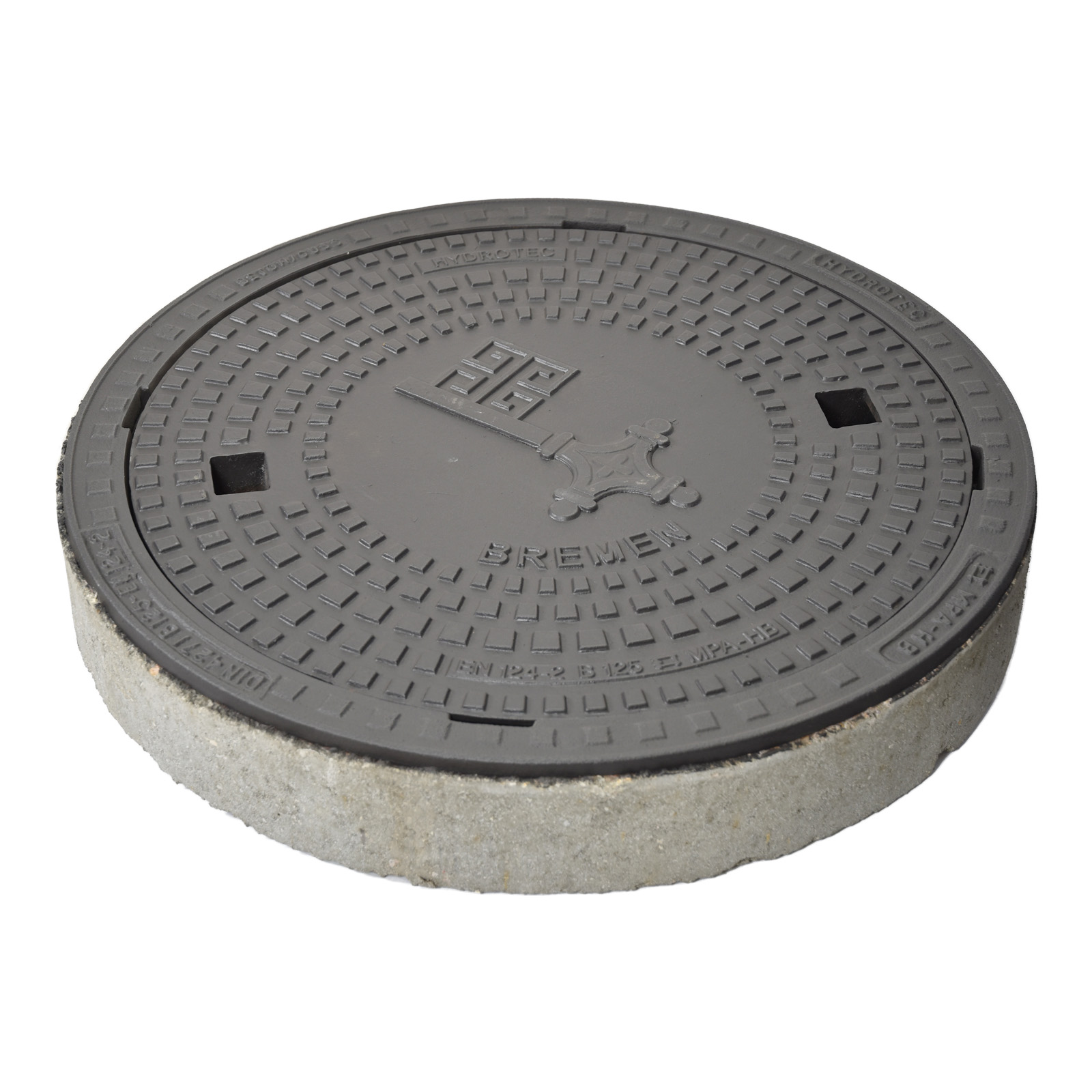 HYDROTEC Schachtabdeckung Länderwappen Bremen B125 HYDROTEC Schachtabdeckung Länderwappen Bremen B125