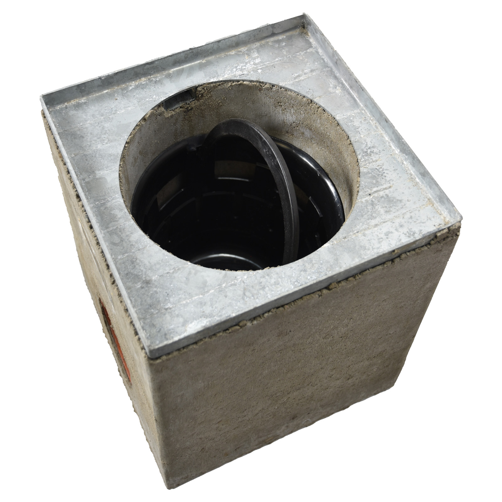 Hofsinkkasten A15 300x300 Pult mit verzinktem Gitter Hofsinkkasten A15 300x300 Pult mit verzinktem Gitter
