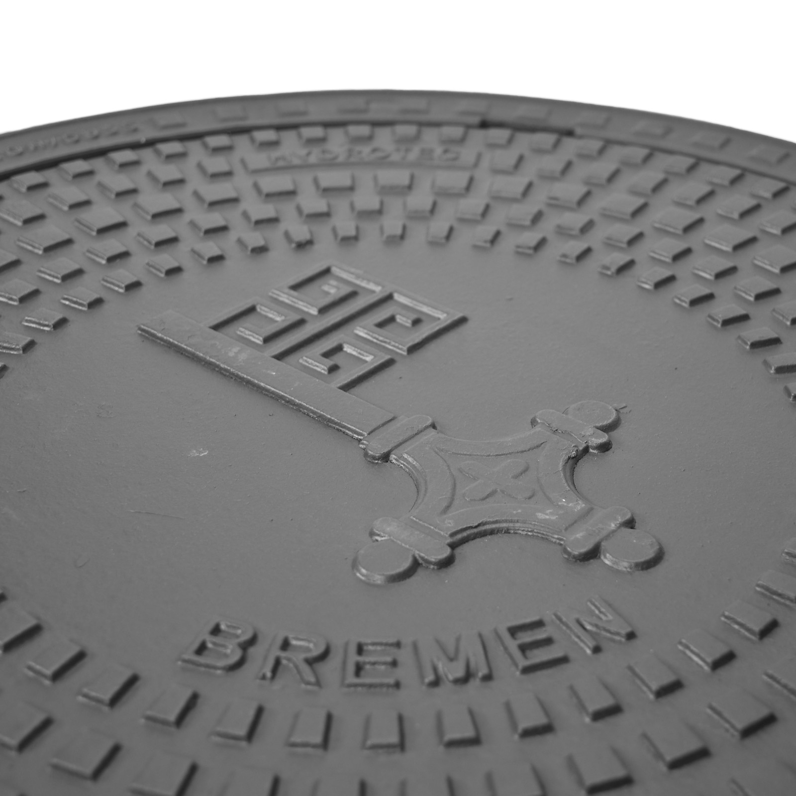 HYDROTEC Schachtabdeckung Länderwappen Bremen B125 HYDROTEC Schachtabdeckung Länderwappen Bremen B125