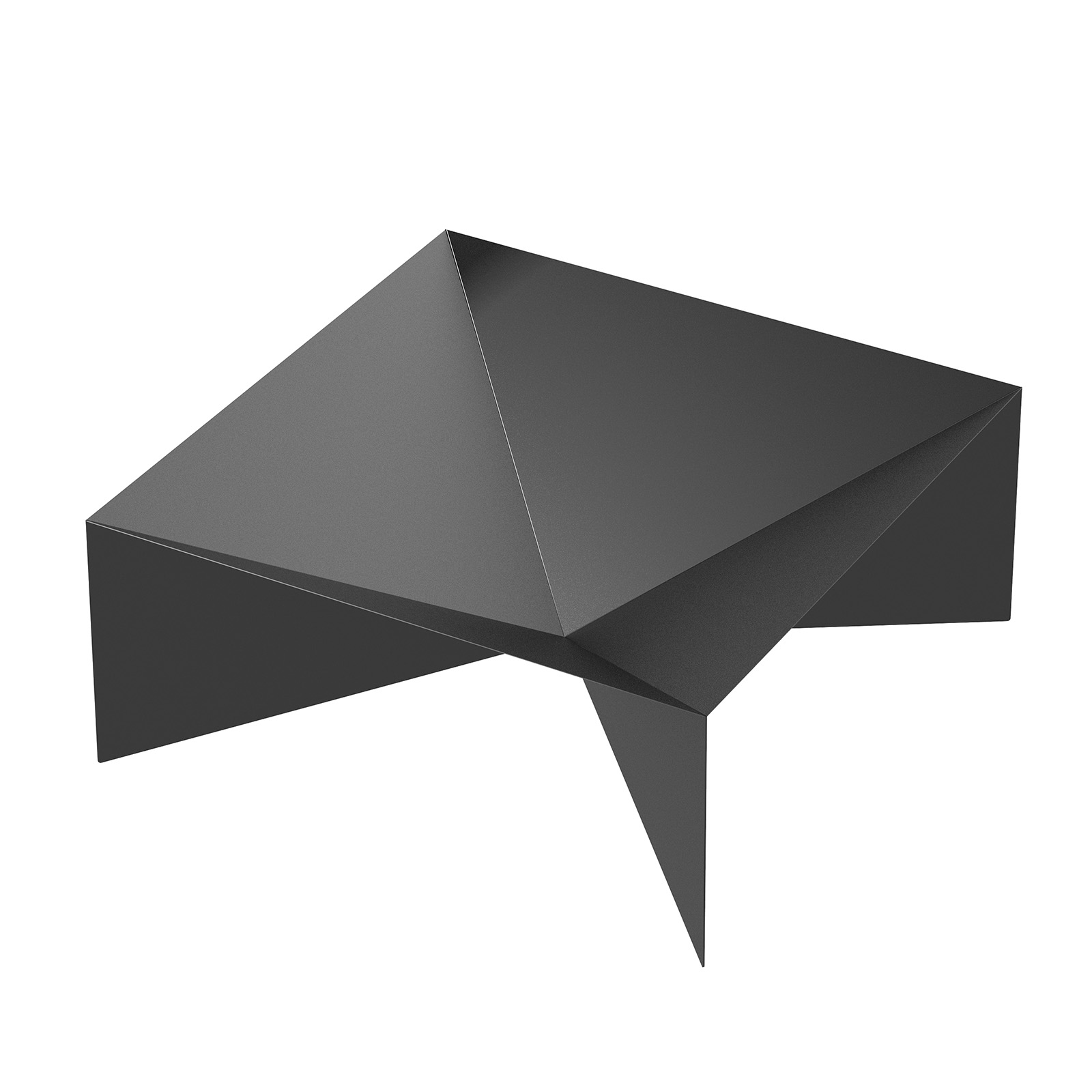 Design Feurschale - eckig aus Metall